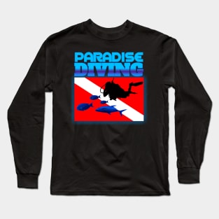 Scuba diving t-shirt designs Long Sleeve T-Shirt